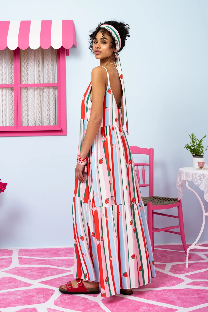 athena-dress-vis-multi-stripes-strawberries-forema-me-zoni-tsepes-petit-boutik-4